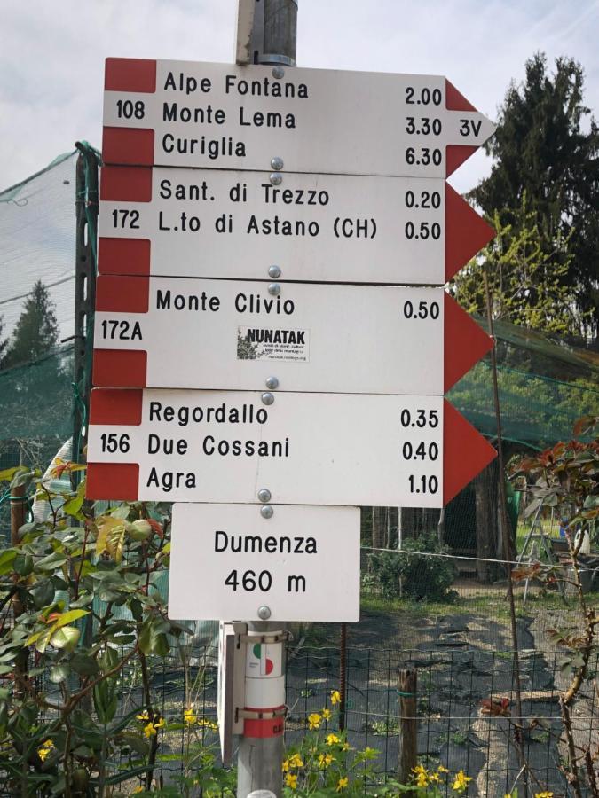 Casa Sassello - Appartamento Menta Dumenza Eksteriør bilde